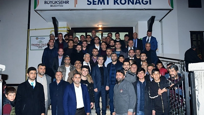Çınar'dan gönül belediyeciliği vurgusu 