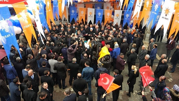 AK Parti Sıtmapınarı'nda seçim bürosunu açtı 