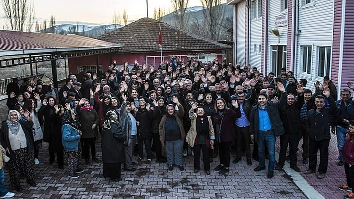 DSP'li Kılıç'a Arguvan'da ilgi büyük 