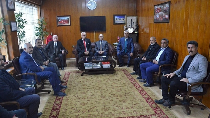 Hekimhan Cumhur ittifakından ESKKK'ya ziyaret 