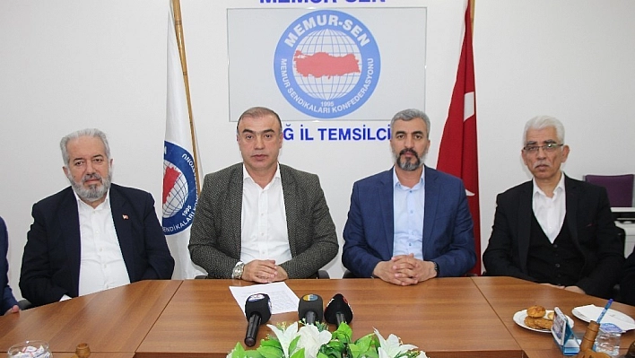 Sendikalardan ezana saygısızlığa tepki