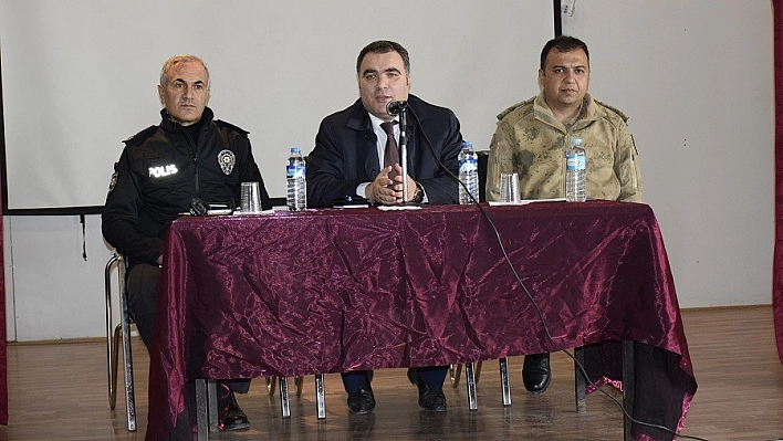 Palu'da, seçim güvenliği toplantısı