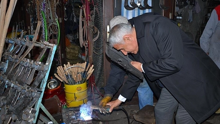 Güder ve Tüfenkci Bakırcılar Pazarı'nda 