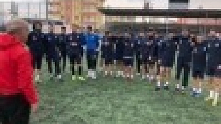 Malatya Yeşilyurt Belediyespor'da Elbistan maçı hazırlıkları sürüyor 