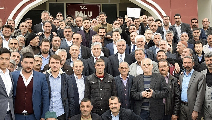Palu'da, Başkanlar Mazbatasını Aldı