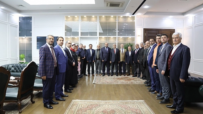 AK Parti'den Güder'e hayırlı olsun ziyareti 