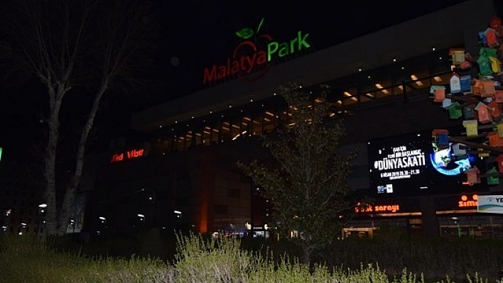 Malatya Park ışıklarını gelecek için kapattı 