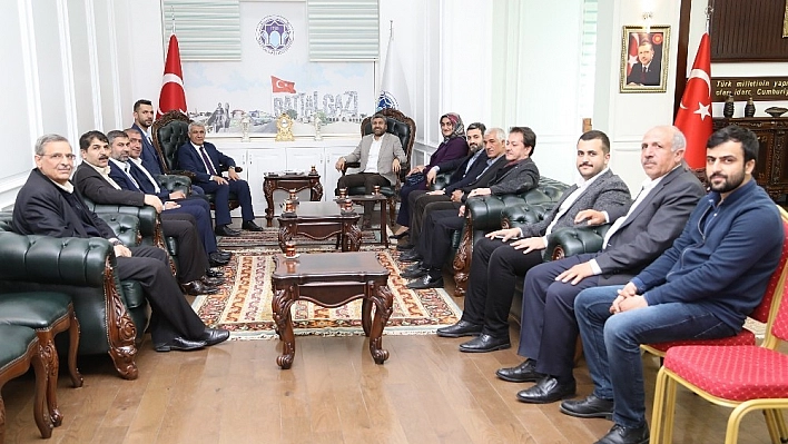 AK Parti'den Güder'e hayırlı olsun ziyareti 