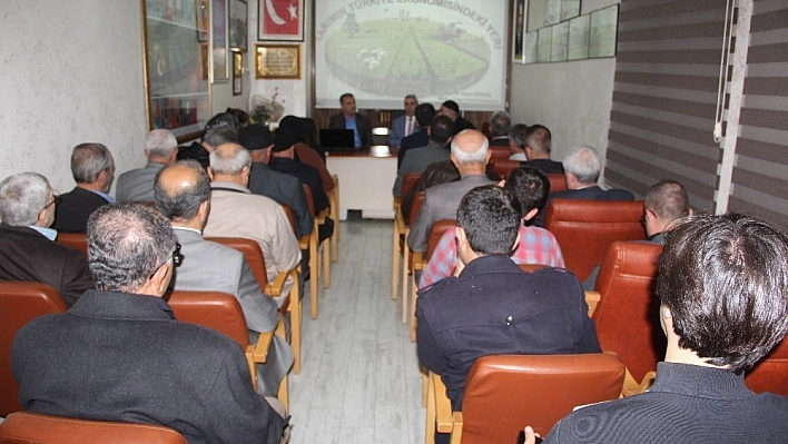 Türk Ocağında bu hafta  ' Tarımın Türkiye Ekonomisindeki' yeri konuşuldu 