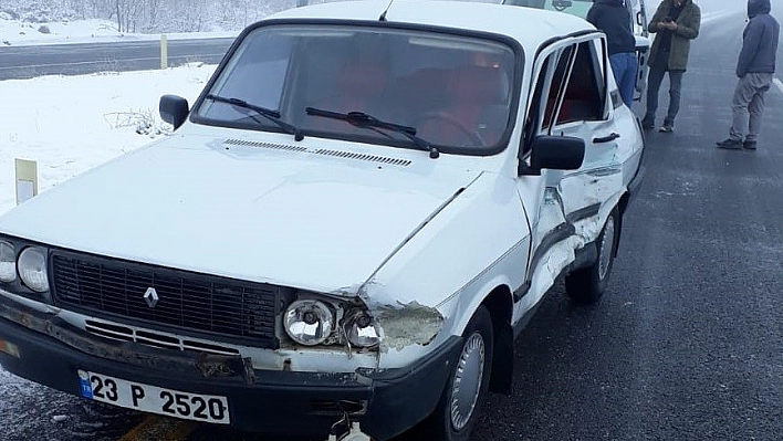 Elazığ-Bingöl Yolunda Trafik Kazası