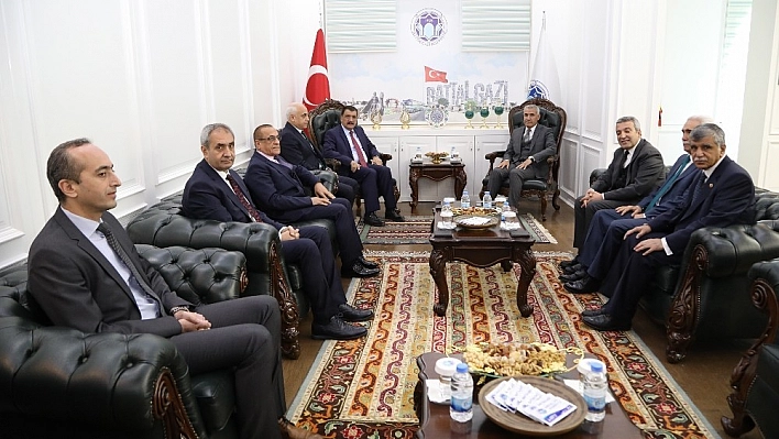 Gürkan'dan Battalgazi Belediyesine ziyaret 