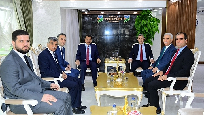 Gürkan'dan Çınar'a hayırlı olsun ziyareti 