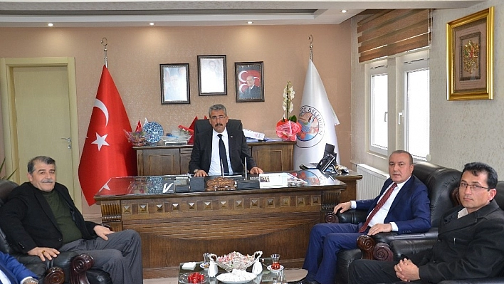 MYK üyesi Ekici'den İsa Özkan'a hayırlı olsun ziyareti 
