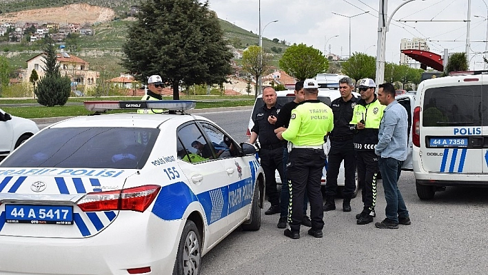 Malatya'da otomobil yayaya çarptı 
