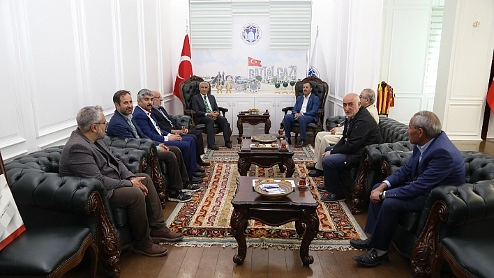 Önder İmam Hatipliler Derneği'nden Başkan Güder'e ziyaret 