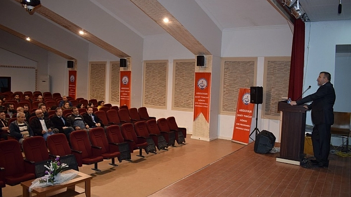 Milli eğitim personeline iş sağlığı semineri verildi 