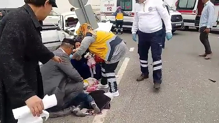 Malatya'da trafik kazası: 5 yaralı 