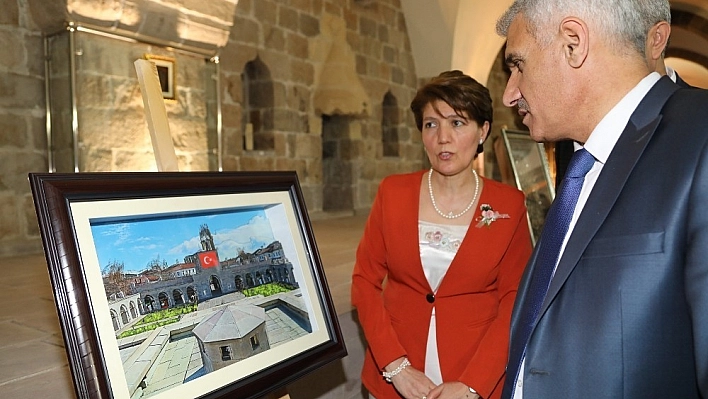 Battalgazi'de kağıt rölyef sergisi 