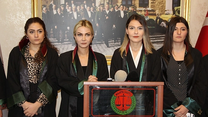Avukatın öldürülmesine Malatya'dan tepki 
