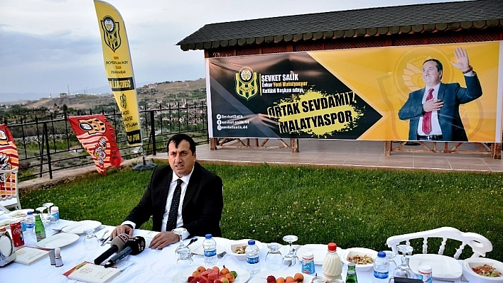 E. Yeni Malatyaspor'da Şevket Salik adaylığını açıkladı 