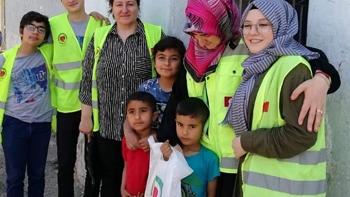 Yeni Hamle Koleji öğrencilerinden anlamlı davranış 