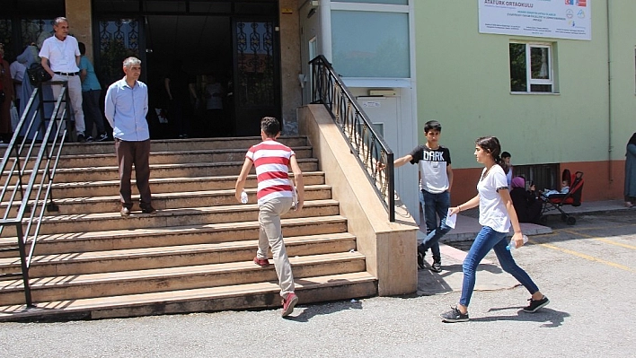 Malatya'da LGS'de oturumlar tamamlandı 