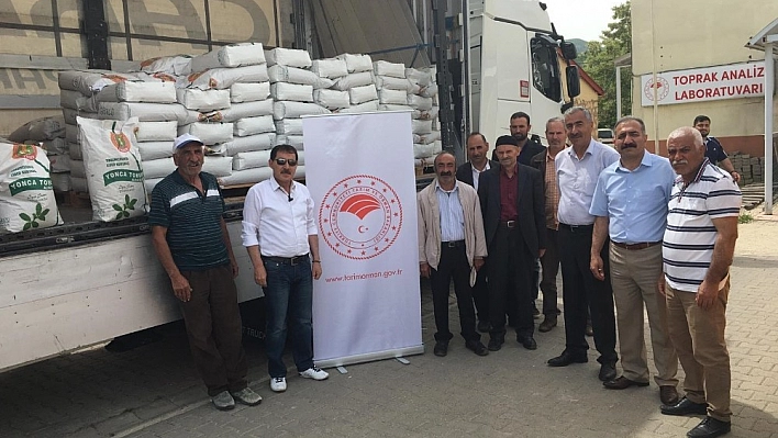 Tunceli'de çiftçilere 6 ton tohum dağıtıldı 