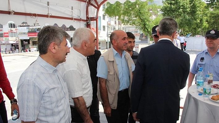 Malatya'da bayramlaşma töreni düzenlendi 