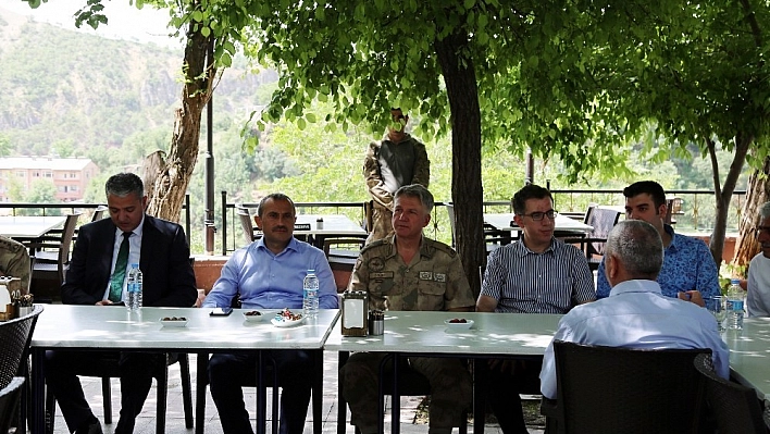 Tunceli'de buruk bayramlaşma 