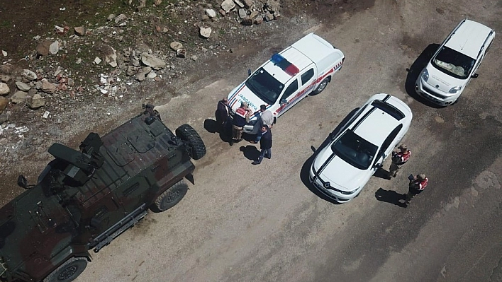 Jandarmadan 'Uçangöz' ile trafik denetimi 