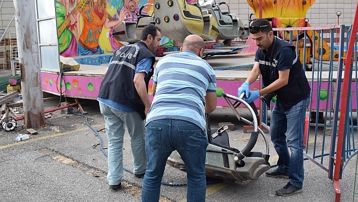 Malatya'da Lunaparkta Akıl Almaz Kaza