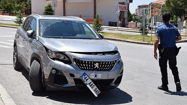Malatya'da Trafik Kazası: 1 yaralı 