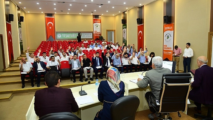 Yeşilyurt'da Haziran Ayı Meclisi toplandı 