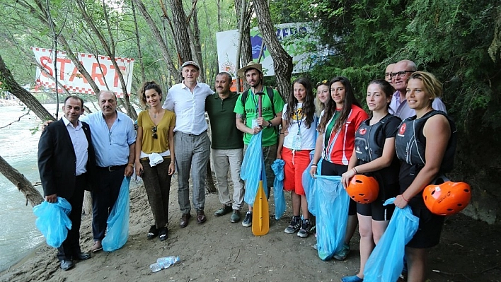 Rafting Şampiyonlarından 'Sıfır Atık Mavi' Projesine Destek