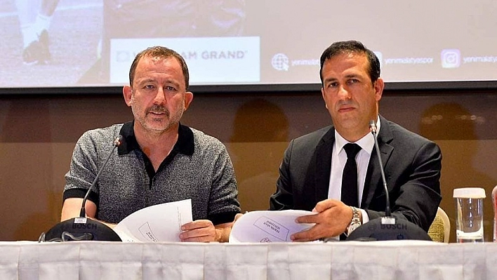 Evkur Yeni Malatyaspor'da Sergen Yalçın coşkusu 