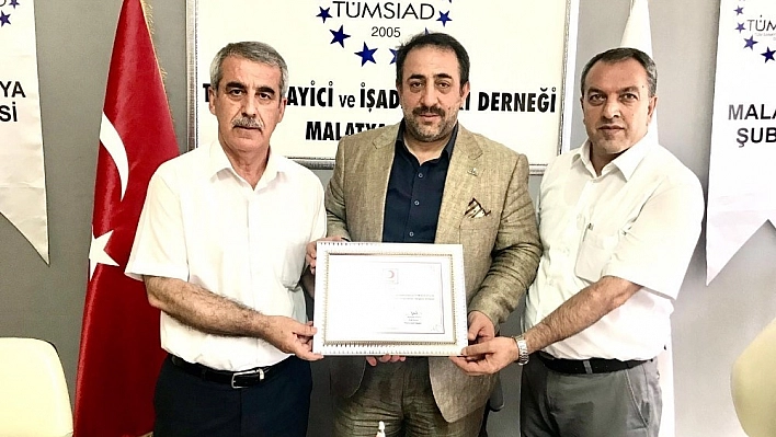 Kızılay'dan TÜMSİAD'a teşekkür 