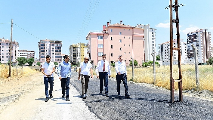 Yeşilyurt'ta 5 yılda 740 bin 943 ton sıcak asfalt serimi yapıldı 