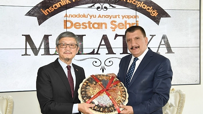 Tayvanlı bürokrattan Gürkan'a ziyaret 