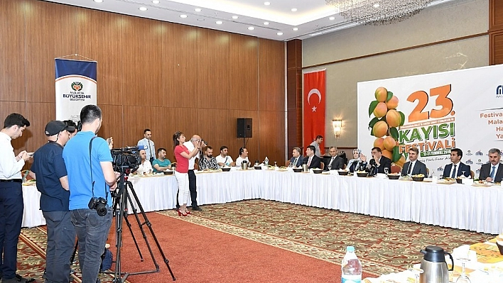 Malatya Kayısı Festivaline hazır 