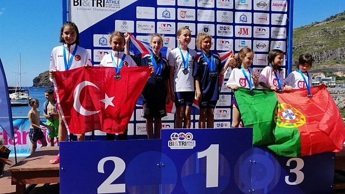 Avrupa şampiyonasından dereceyle döndüler 