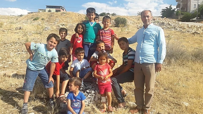 Tecde'de çocuklar park istiyor 