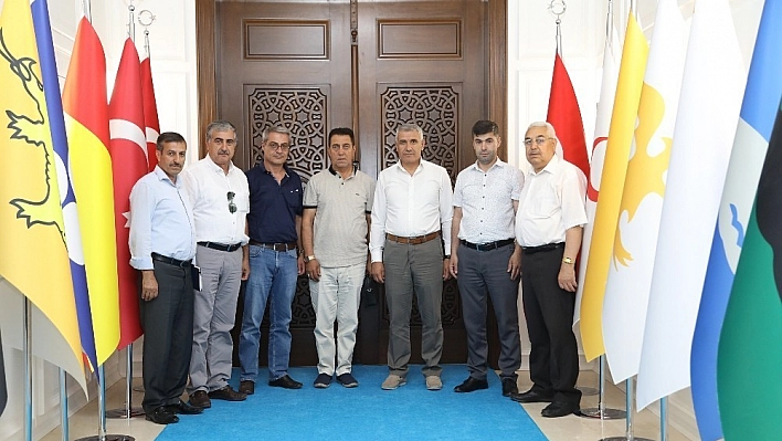 Bingöllüler Derneği'nden Başkan Güder'e ziyaret 