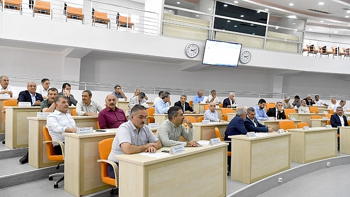 Büyükşehir Belediye Meclisi temmuz toplantısına başladı 