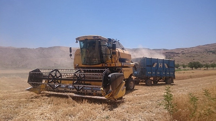 Elazığ'da biçerdöverler denetledi 