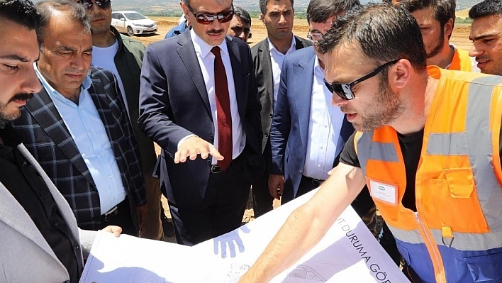 Vali Ekinci ve Yılmaz incelemede bulundu 