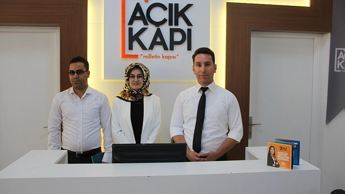 Yeşilyurt'da 'açık kapı' uygulaması 