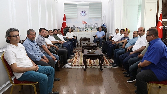 Bursa Malatya Darendeliler Derneği'nden Başkan Güder'e ziyaret 