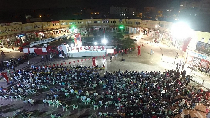 Darende, Arguvan ve Doğanşehir'de 15 Temmuz unutulmadı 