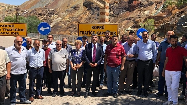 Erol, Maden İlçesinde İncelemede Bulundu