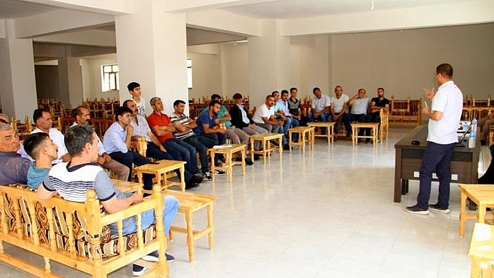 Bingöl'de besicilere KKKA eğitimi 
